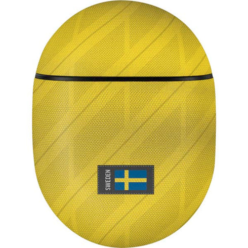 Sweden Soccer Flag Google Pixel Buds Skin